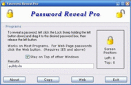 Password Reveal Pro screenshot